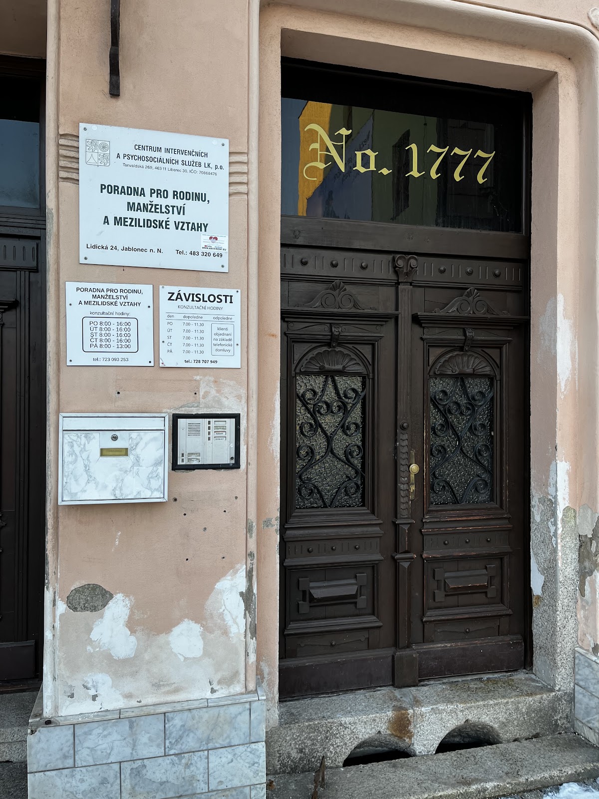 Jablonec nad Nisou, Poradna pro závislosti - Jablonec nad Nisou