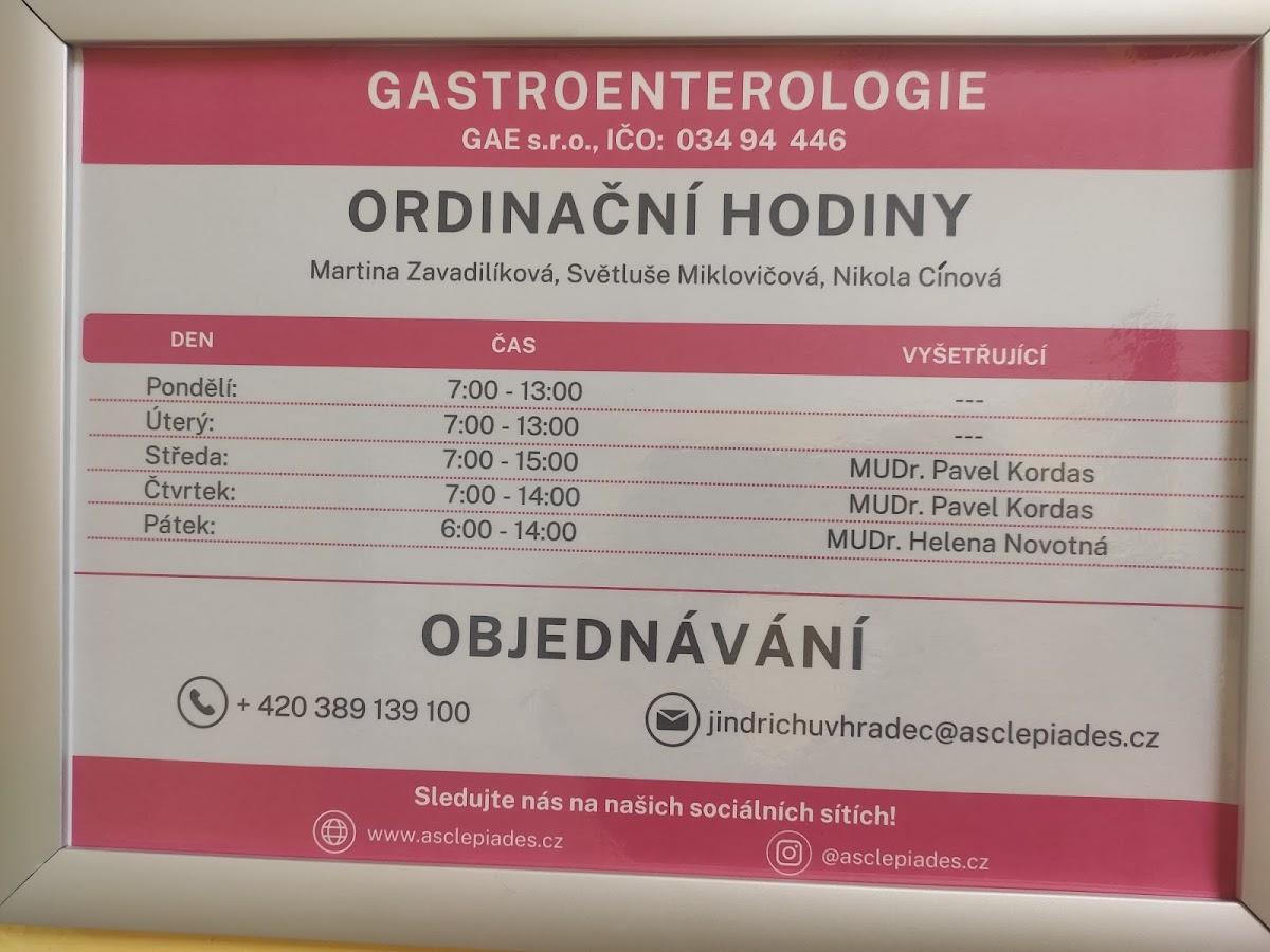 Jindřichův Hradec, Gastroenterologie, interní lékařství - foto 2