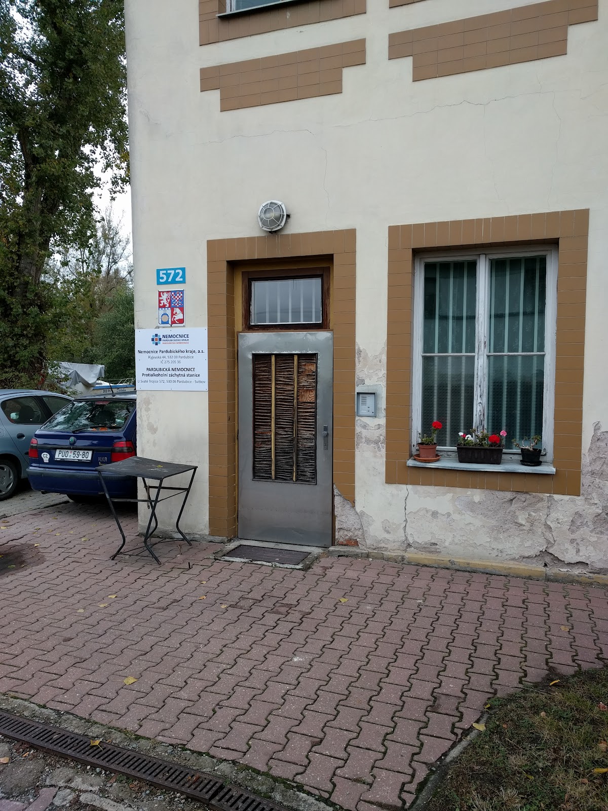 Nemocnice Pardubického kraje, a.s., Pardubická nemocnice, Záchytná stanice - foto 1