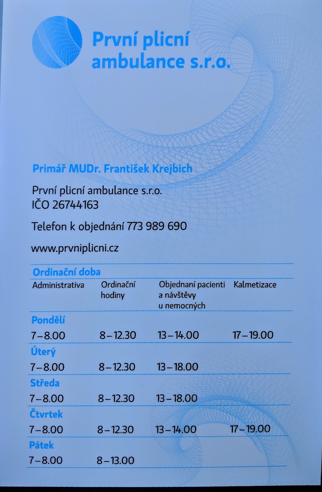 Praha 9, Plicní ambulance - foto 1